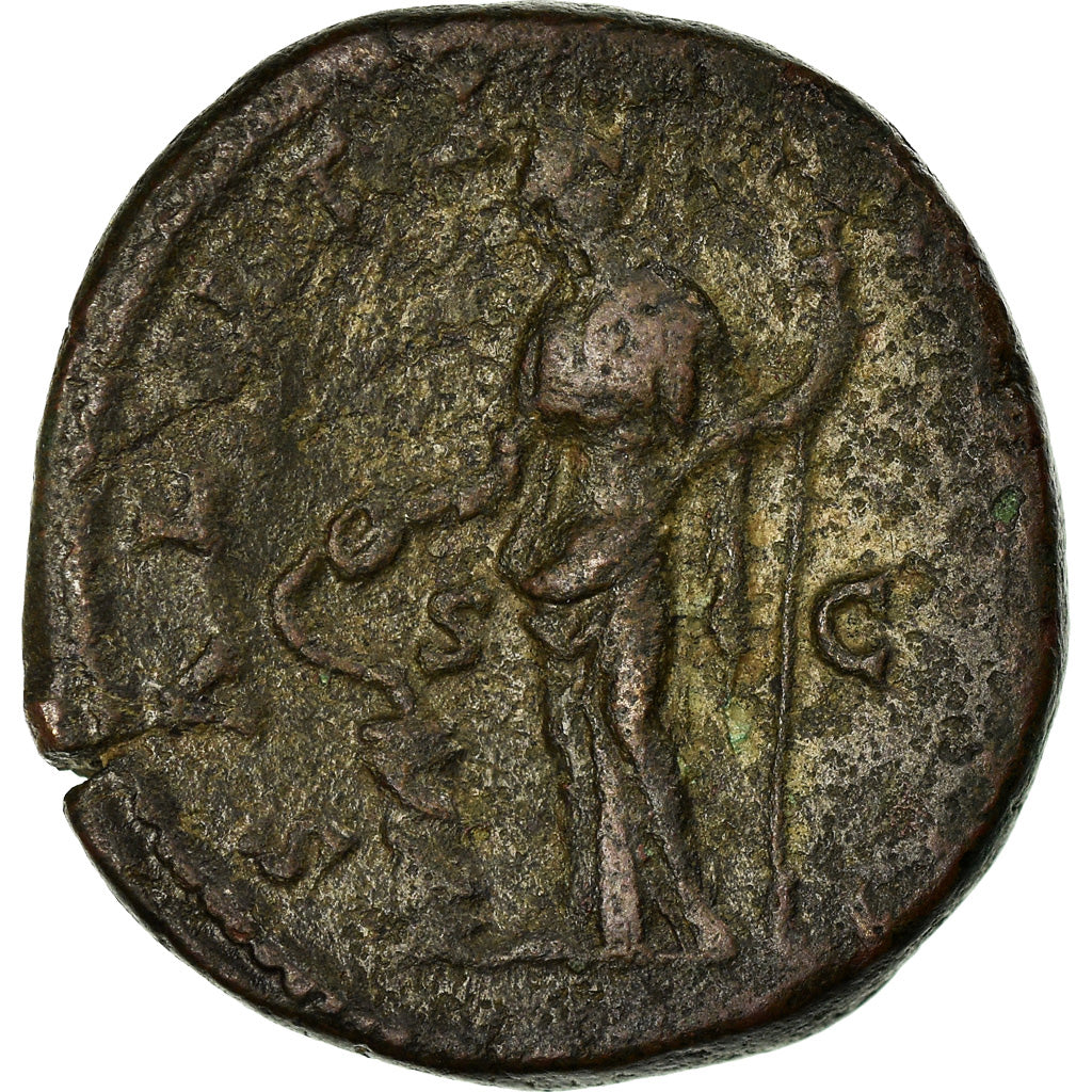 Coin, Marcus Aurelius, Sestertius, 169, Rome, VF(20-25), Bronze, RIC:964