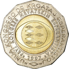 Moneda, Croacia, 25 Kuna, 1997, Zagreb, EBC, Bimetálico, KM:49