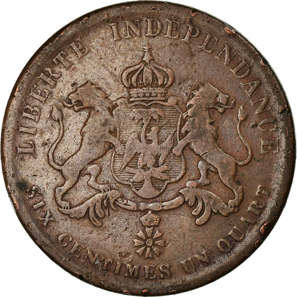 Coin, Haiti, 6-1/4 Centimes, 1850, VF(30-35), Copper, KM:38