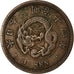 Coin, Japan, Mutsuhito, Sen, 1881, Tokyo, VF(30-35), Copper, KM:17.2