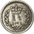 Moneta, Gran Bretagna, Victoria, 1-1/2 Pence, 1862, London, MB+, Argento, KM:728