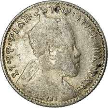 Coin, Ethiopia, Menelik II, Gersh, 1903, Paris, VF(20-25), Silver, KM:12