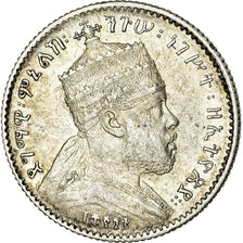Coin, Ethiopia, Menelik II, Gersh, 1903, Paris, EF(40-45), Silver, KM:12