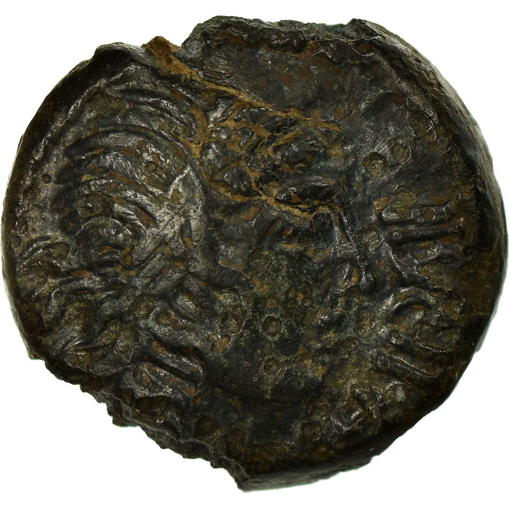 Coin, Aulerci Eburovices, Bronze IBRVIXS, AU(50-53), Bronze, Delestrée:2434