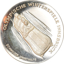 Switzerland, Medal, Olympische Winterspiele Innsbruck, Bobsleigh, Sports &