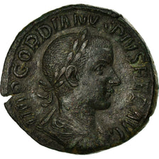Coin, Gordian III, Sestertius, Rome, AU(55-58), Copper, Cohen:231