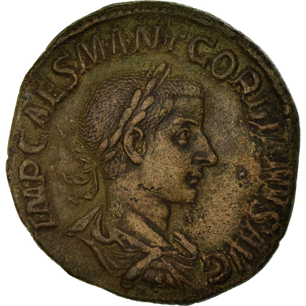 Moneta, Gordian III, Sestertius, Rome, AU(50-53), Bronze, RIC:6 var