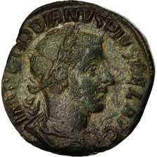 Coin, Gordian III, Sestertius, Rome, VF(30-35), Bronze, RIC:307a