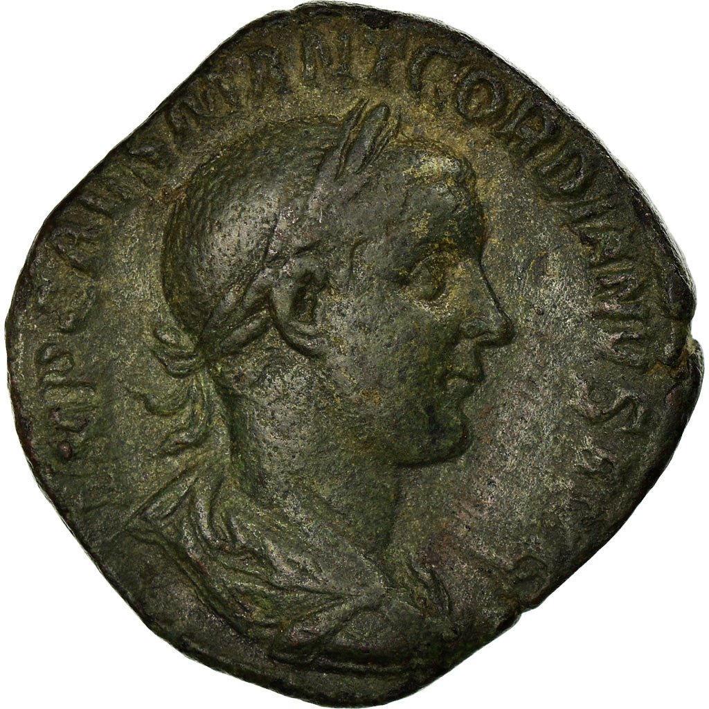 Monnaie, Gordien III, Sesterce, 241-243, Rome, TTB, Bronze, RIC:258a