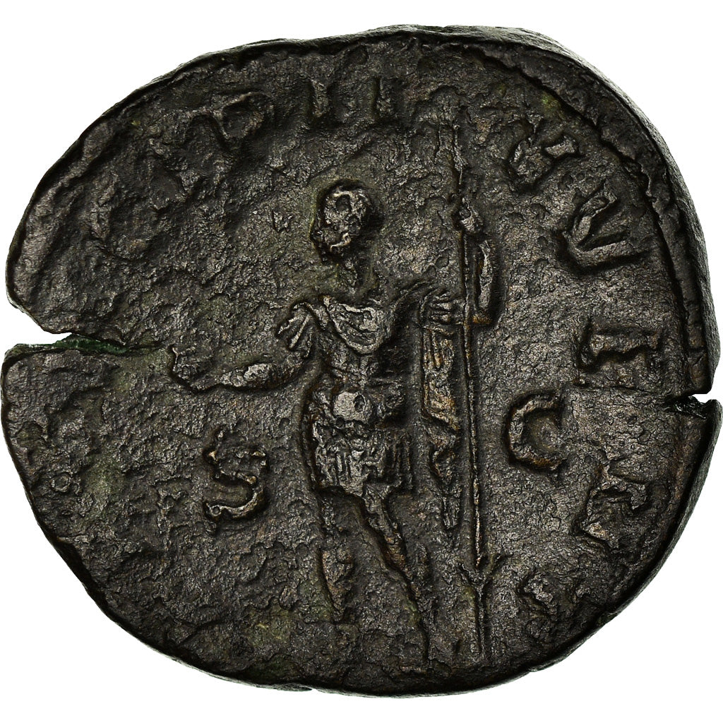 Monnaie, Philippe II, Sesterce, 247-249, Rome, TTB+, Cuivre, RIC:256a