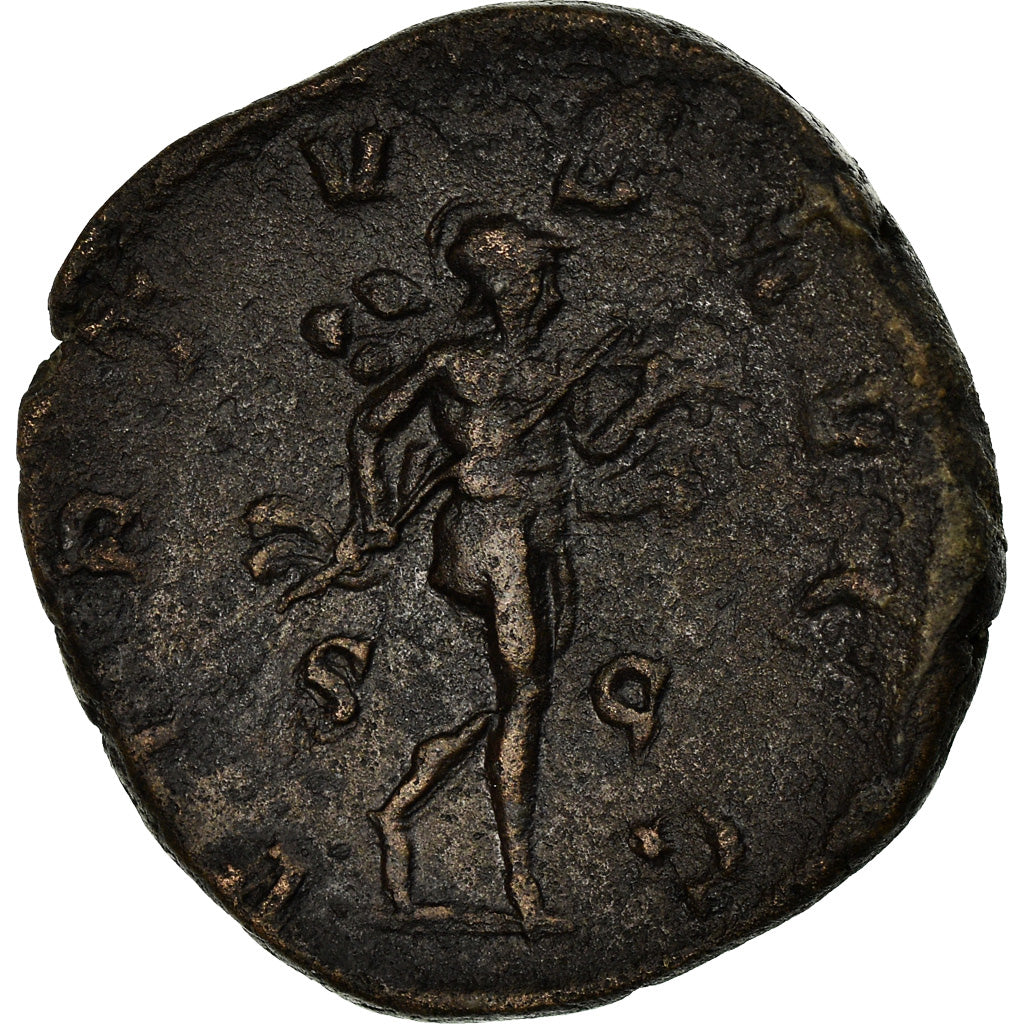 Coin, Philip II, Sestertius, 247-249, Rome, AU(50-53), Copper, RIC:263
