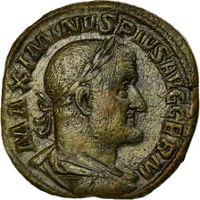 Moneta, Maximinus I Thrax, Sesterzio, AD 236, Roma, BB+, Rame, RIC:43
