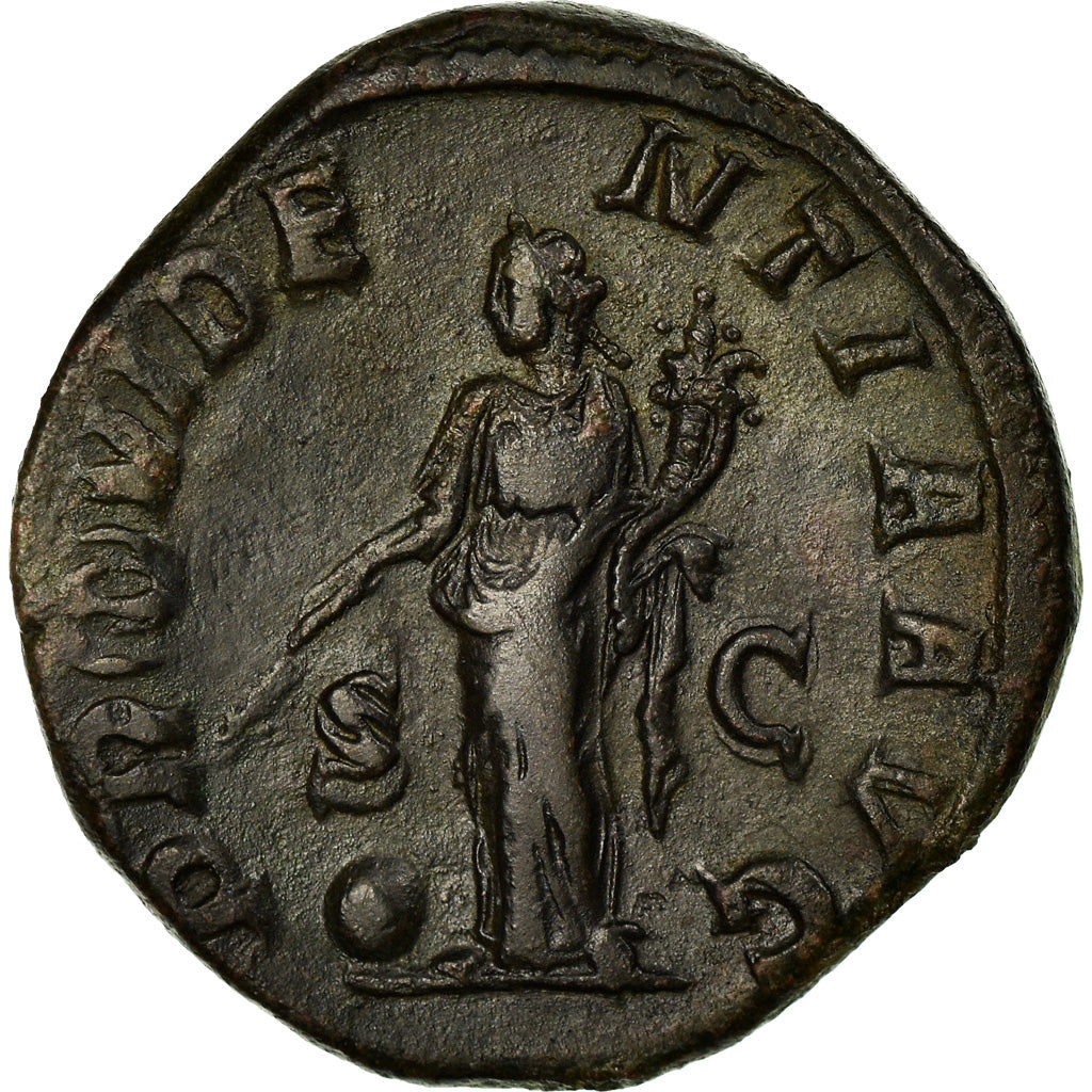 Coin, Maximinus I Thrax, Sestertius, Roma, AU(50-53), Copper, Cohen:74