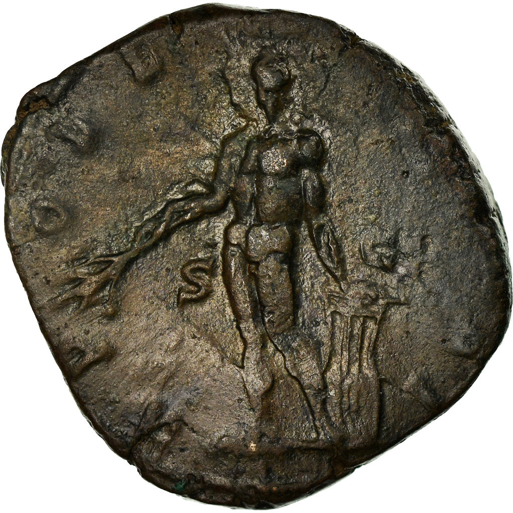Coin, Trebonianus Gallus, Sestertius, Roma, VF(30-35), Copper, RIC:103
