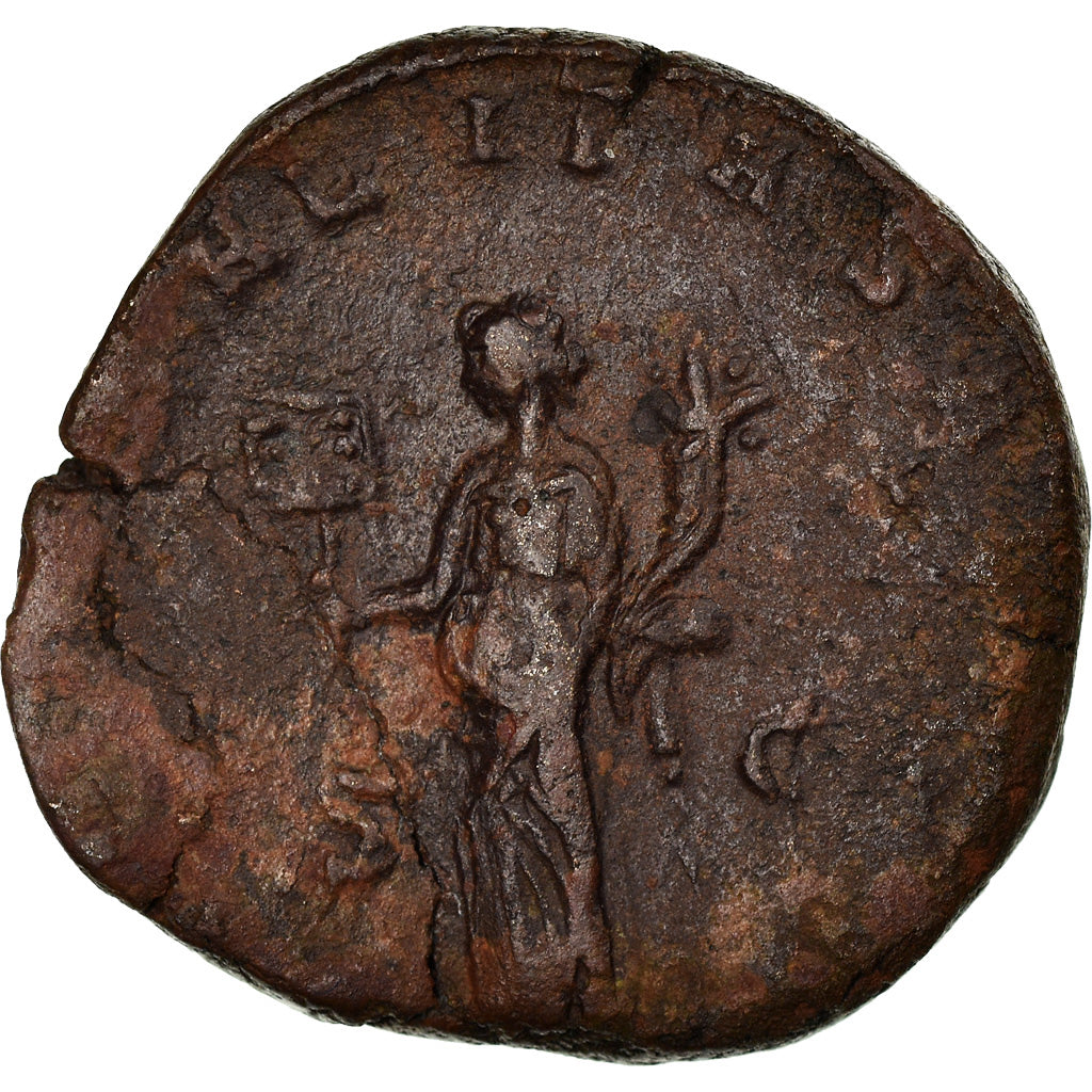Münze, Trebonianus Gallus, Sesterz, Roma, SS, Kupfer, RIC:103