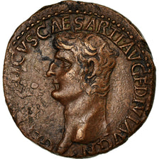 Coin, Germanicus, As, 37-38, Rome, Rare, EF(40-45), Bronze, RIC:35