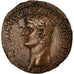 Coin, Germanicus, As, 37-38, Rome, Rare, EF(40-45), Bronze, RIC:35