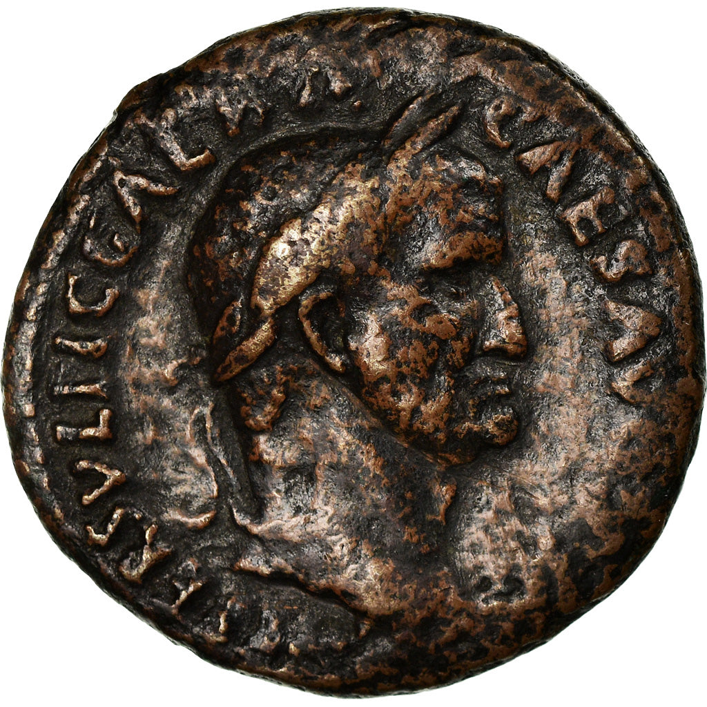 Munten, Galba, As, 68 AD, Rome, FR+, Koper, RIC:372