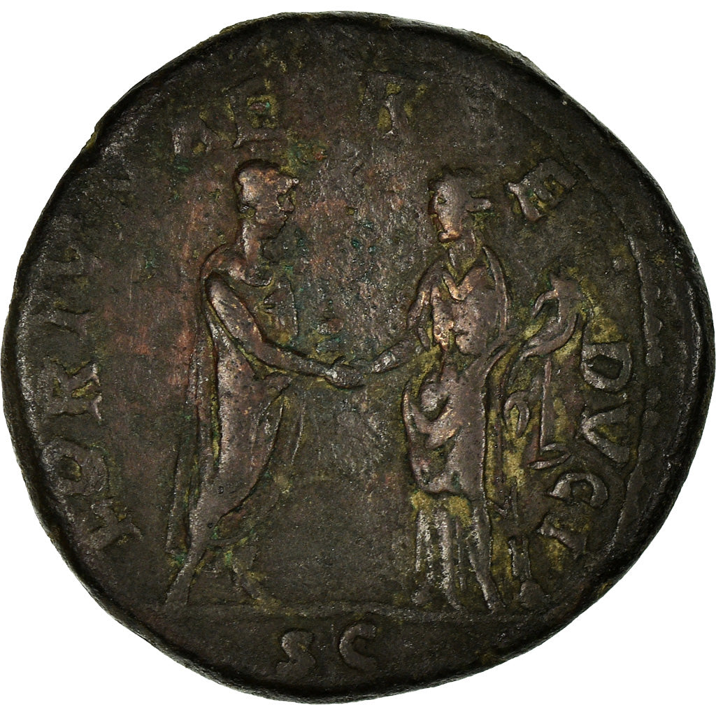 Coin, Hadrian, As, 117-138, Roma, EF(40-45), Copper, RIC:814