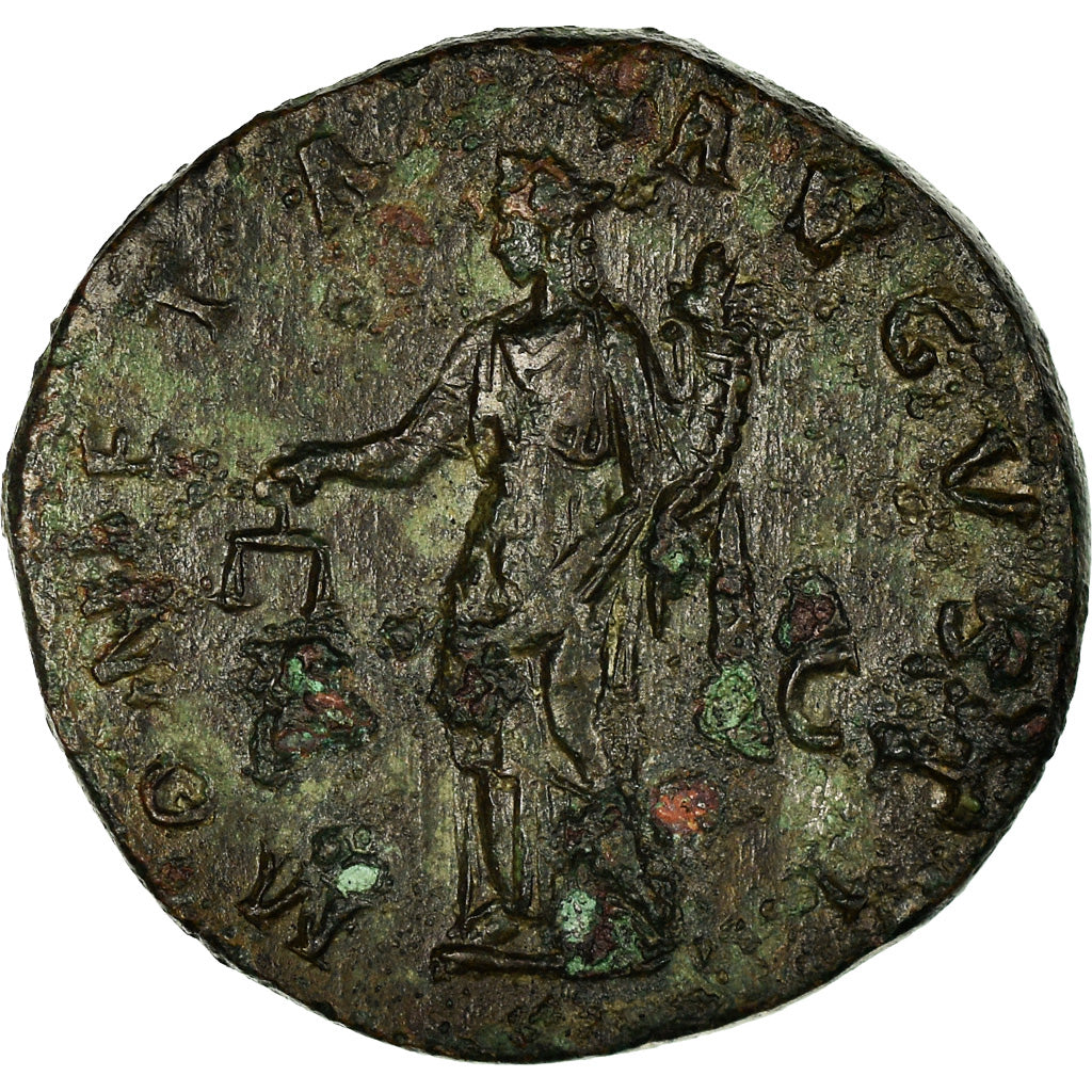 Coin, Hadrian, Dupondius, Roma, AU(55-58), Copper, RIC:600
