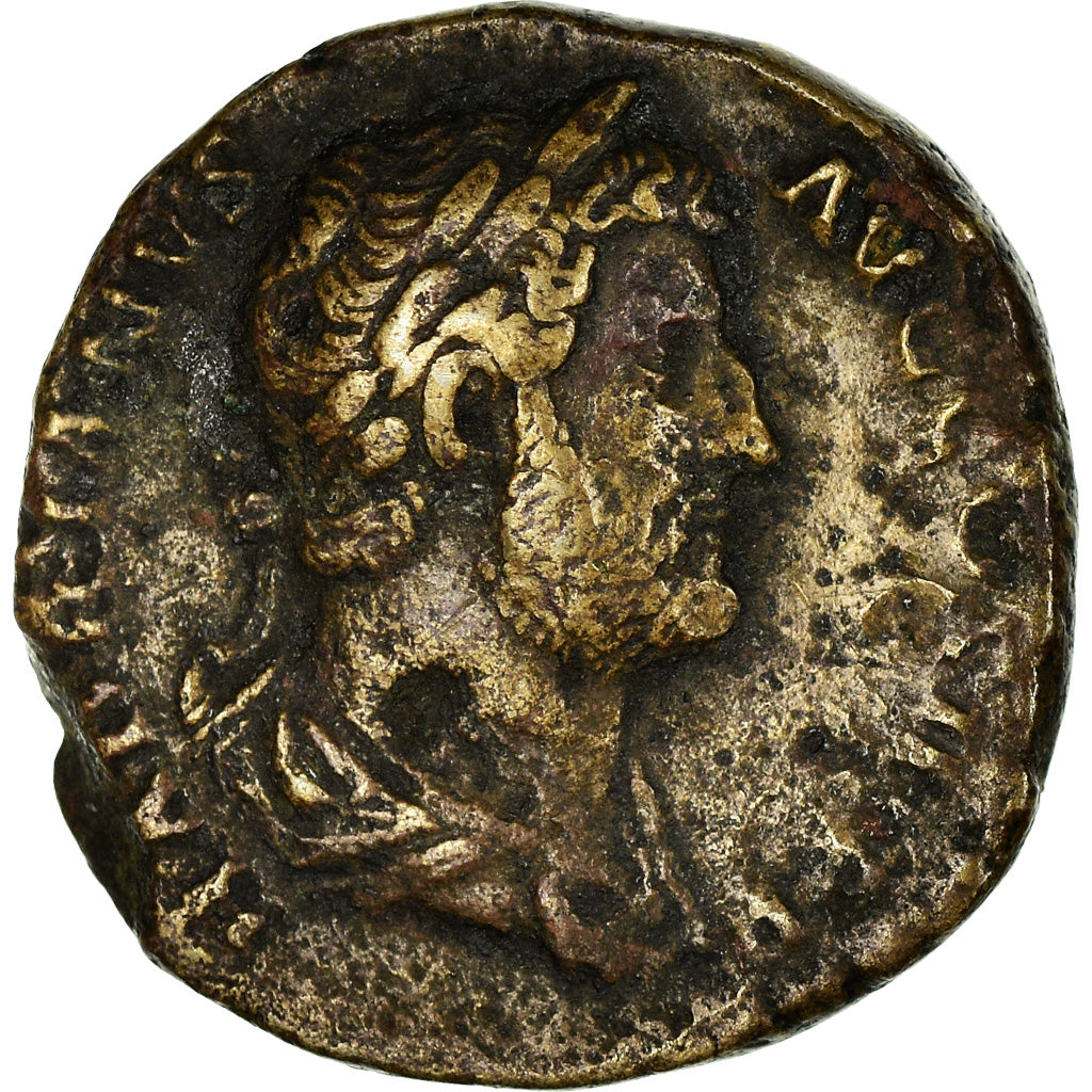 Moneta, Hadrian, As, Roma, MB+, Rame, RIC:717a