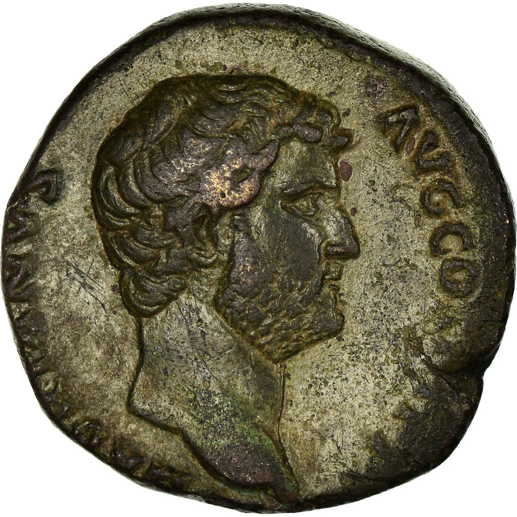Moneda, Hadrian, As, Roma, MBC+, Cobre, RIC:834