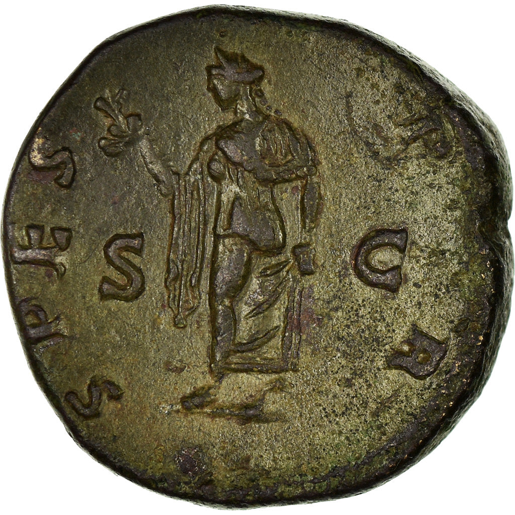 Moneda, Hadrian, As, Roma, MBC+, Cobre, RIC:834