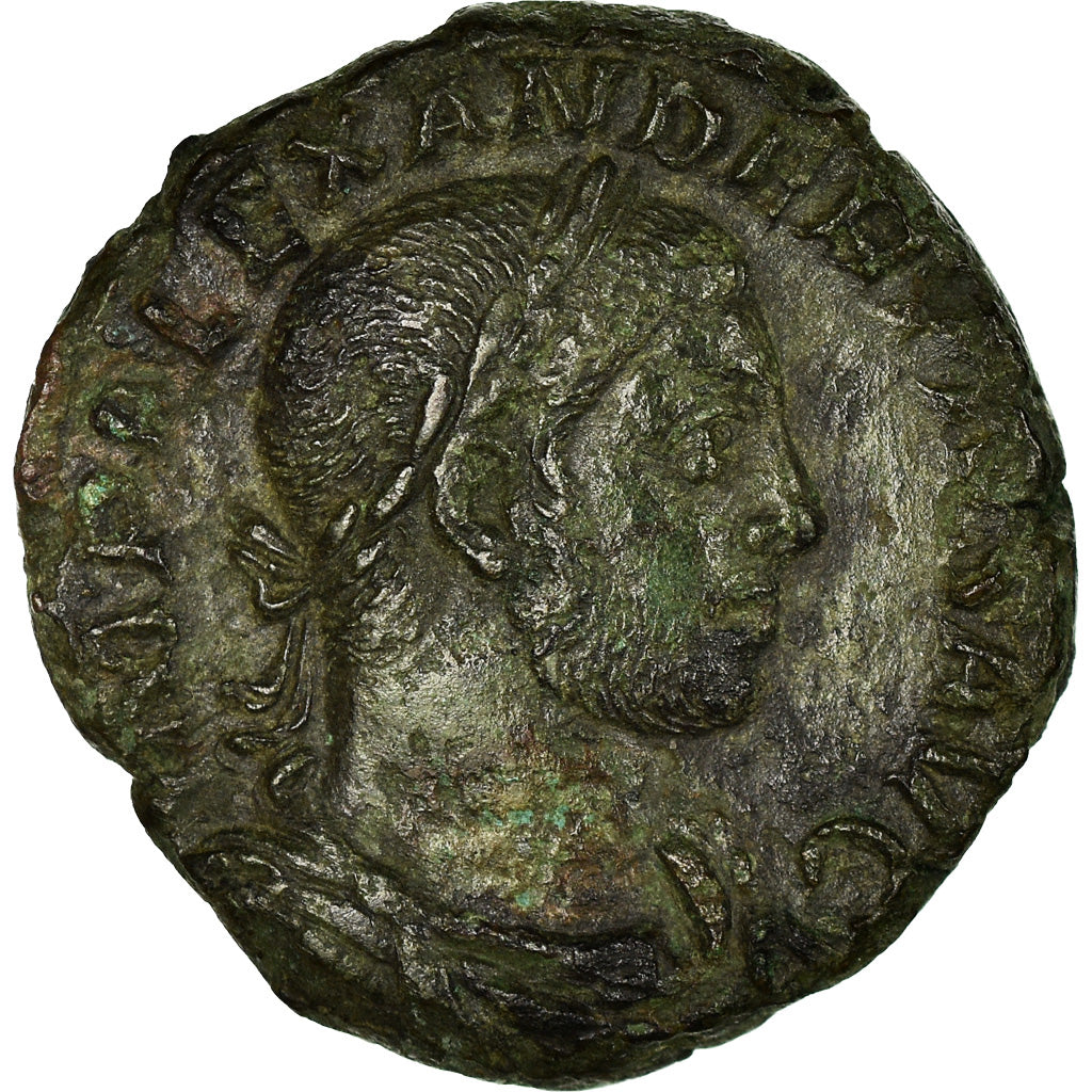 Munten, Alexander Severus, Sestertius, Rome, FR+, Bronze, RIC:535