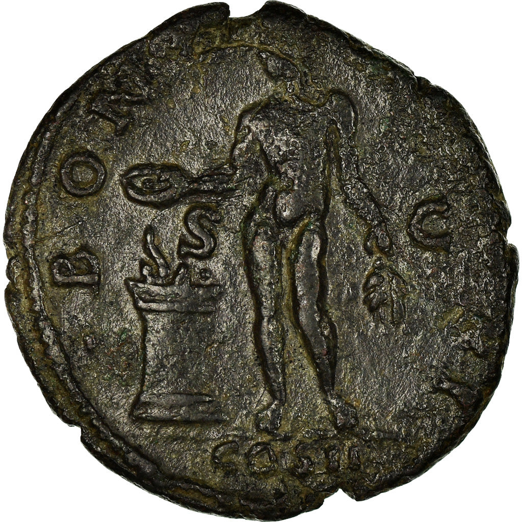 Munten, Antoninus Pius, As, 140-144, Rome, ZF, Bronze, RIC:555