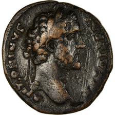 Coin, Antoninus Pius, As, 140-144, Rome, Rare, EF(40-45), Bronze, RIC:705