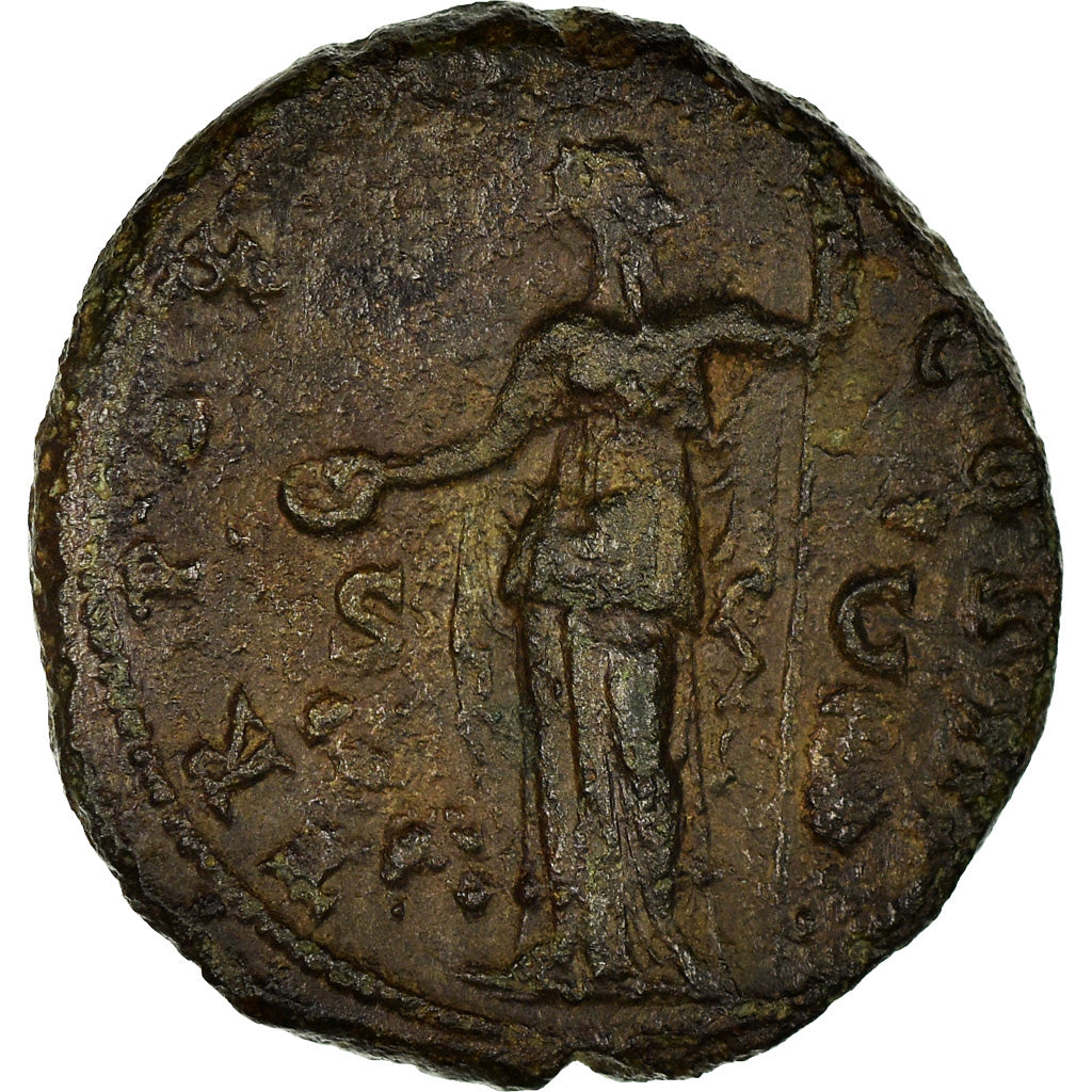 Munten, Antoninus Pius, As, 140-144, Rome, FR, Bronze, RIC:699