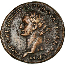 Moneta, Domitian, As, Rome, AU(50-53), Miedź, RIC:242