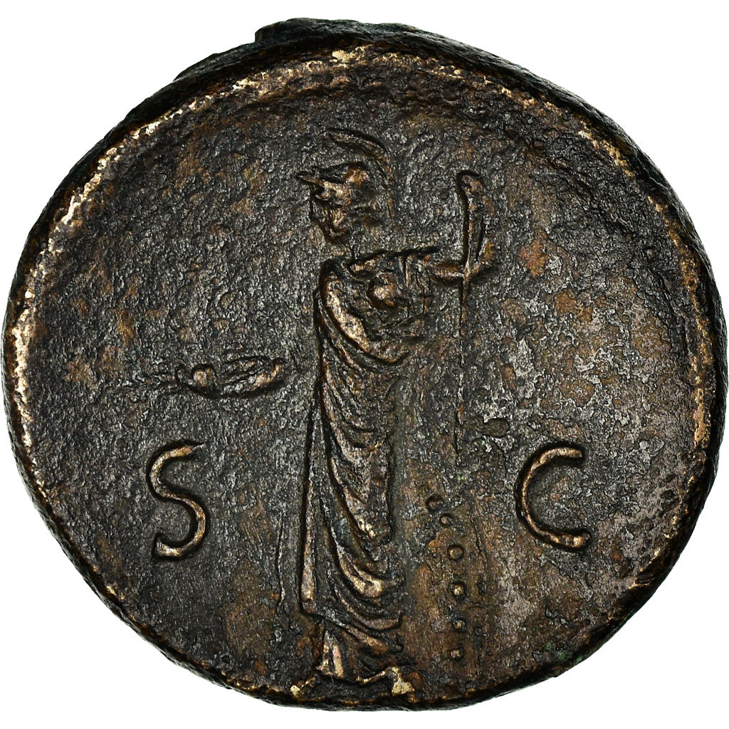 Moneda, Domitian, As, Rome, MBC, Cobre, RIC:347