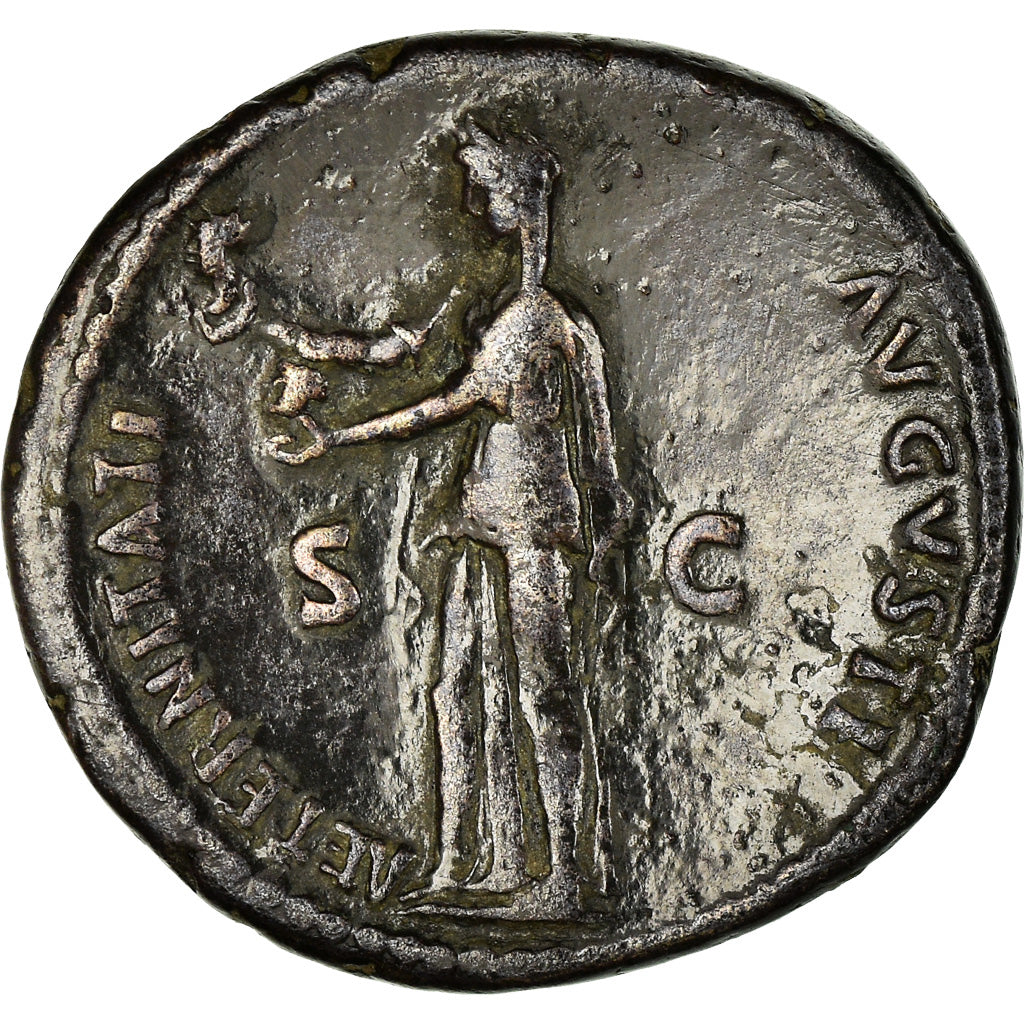 Coin, Domitian, As, Rome, EF(40-45), Bronze, RIC:297