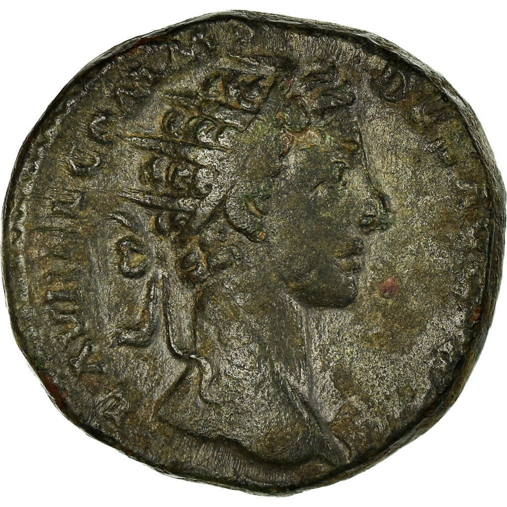 Coin, Commodus, Dupondius, Rome, VF(30-35), Bronze, RIC:1614