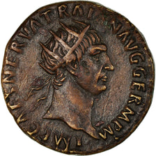 Moneta, Trajan, Dupondius, 101, Rome, AU(55-58), Miedź, RIC:428