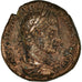 Moneta, Elagabalus, As, Roma, VF(30-35), Miedź, Cohen:196