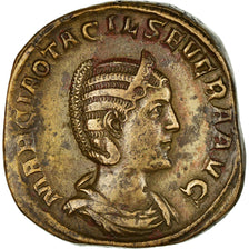 Munten, Otacilia Severa, Sestertius, Rome, ZF+, Bronze, RIC:203a