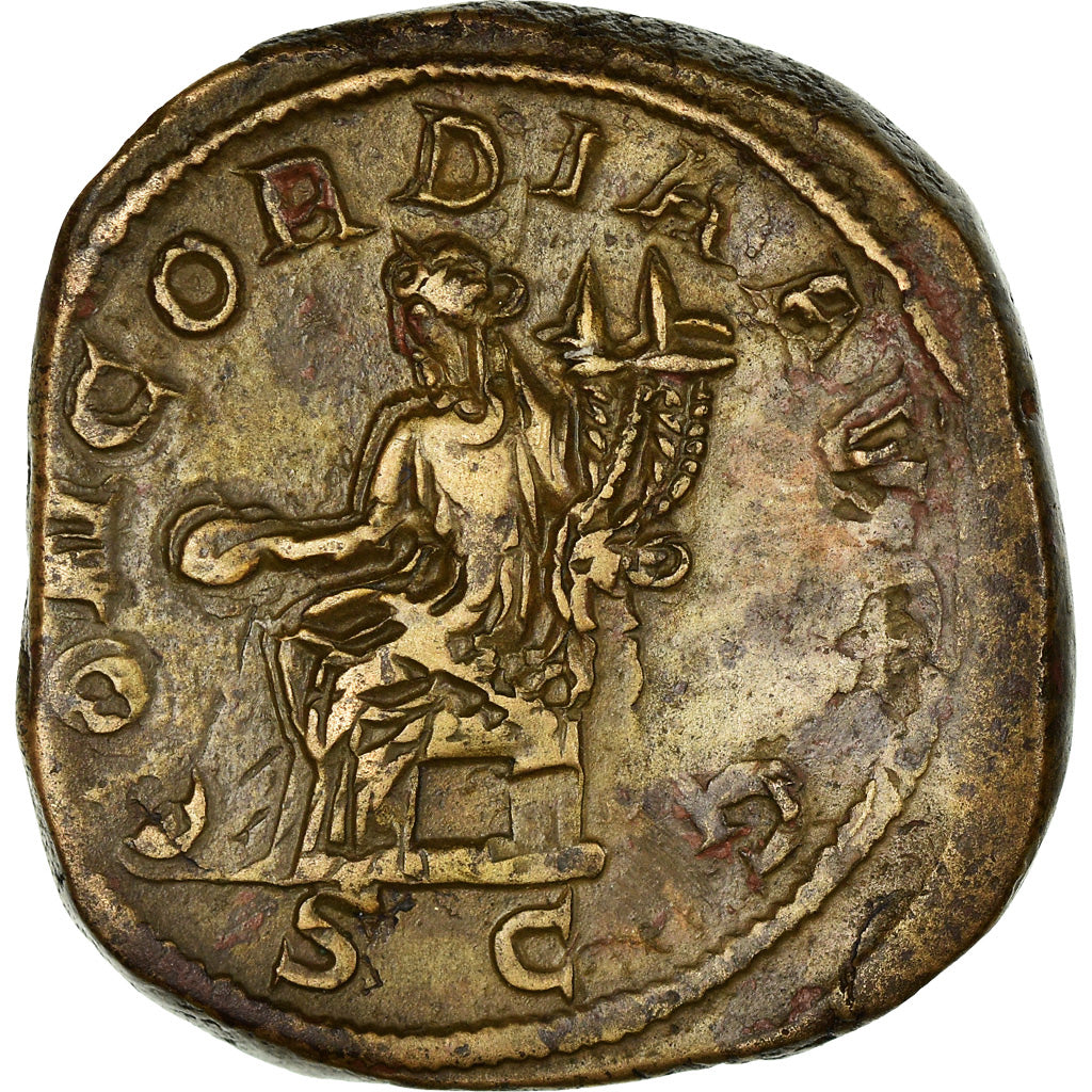 Coin, Otacilia Severa, Sestertius, Rome, AU(50-53), Bronze, RIC:203a