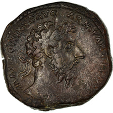 Moneta, Marcus Aurelius, Sesterzio, 168, Rome, BB, Rame, Cohen:819