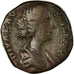 Moneda, Faustina II, Sestercio, Roma, BC+, Bronce, RIC:1704