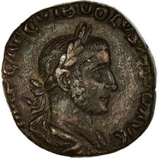Moneta, Volusian, Sestertius, 253, Roma, EF(40-45), Miedź, Cohen:21
