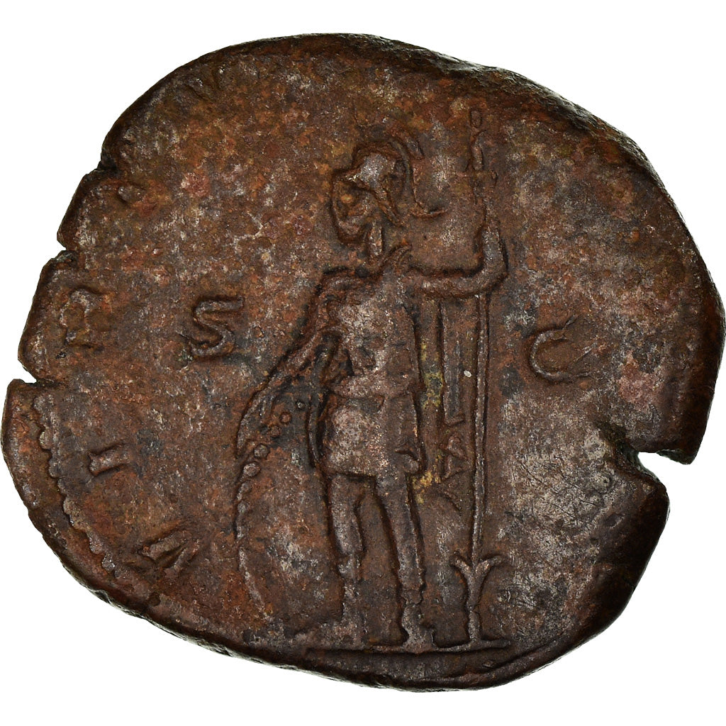 Monnaie, Valérien II, Sesterce, Rome, TB+, Cuivre, Cohen:269