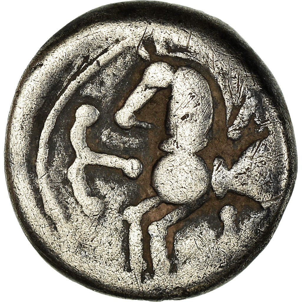 Coin, Kaletedoy, Lingones, Quinarius, VF(20-25), Silver, Delestrée:3195