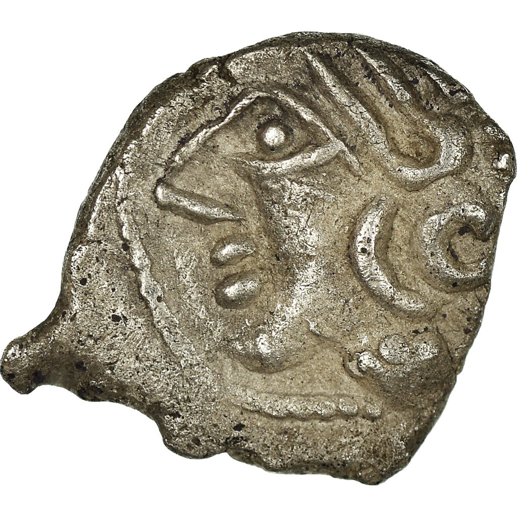 Coin, Kaletedoy, Lingones, Quinarius, AU(55-58), Silver, Delestrée:3195