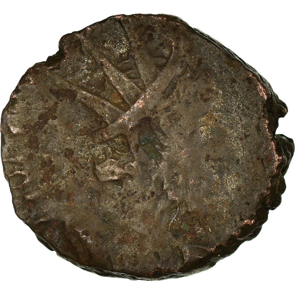 Moneda, Tetricus I, Antoninianus, Trier or Cologne, BC+, Vellón