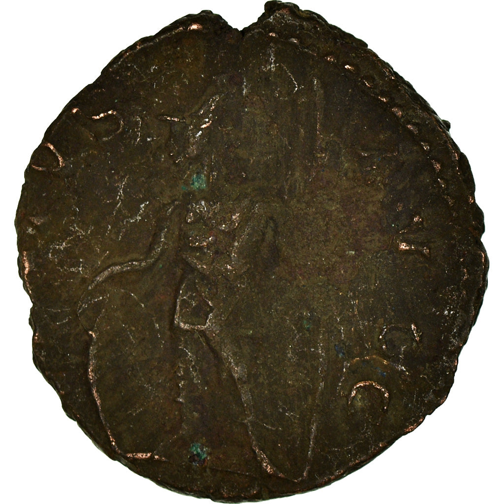 Moneda, Tetricus I, Antoninianus, Trier or Cologne, MBC, Vellón