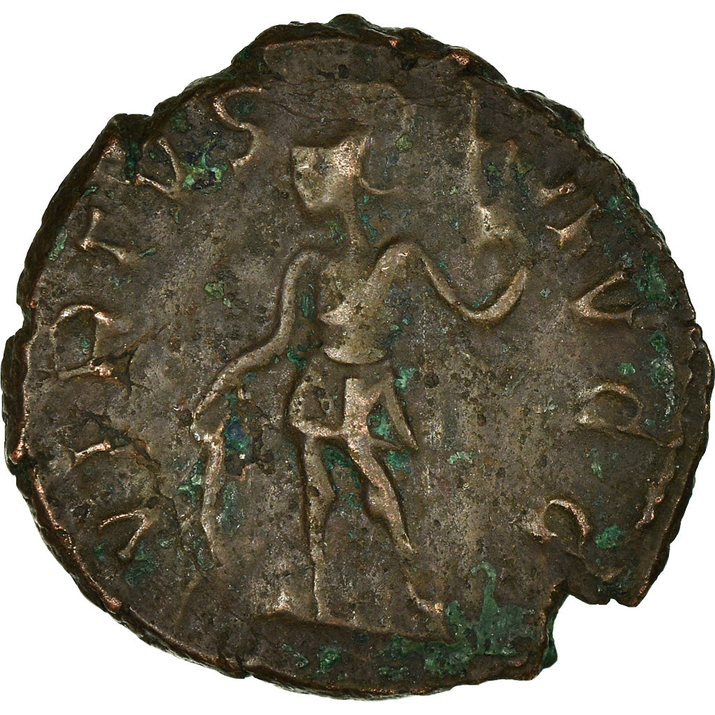 Moneda, Tetricus I, Antoninianus, Trier or Cologne, MBC, Vellón