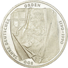 Coin, GERMANY - FEDERAL REPUBLIC, 10 Mark, 1990, Hamburg, Germany, MS(60-62)