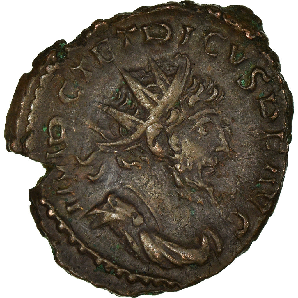 Coin, Tetricus I, Antoninianus, Trier or Cologne, AU(50-53), Billon